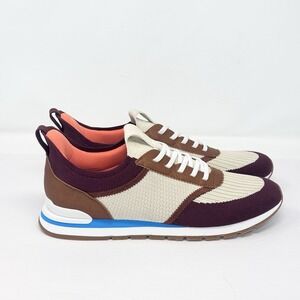 Vivaia Mix-Texture Slip-On Astra Sneakers 45 / Mens 11.5 Womens 13 Retro Runner